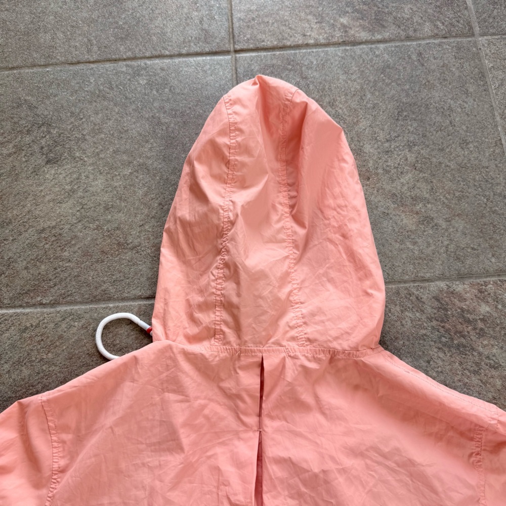 Meaveor Peach and Gray Colorblock Light Weight Rain Windbreaker Jacket Size M - Picture 8 of 8